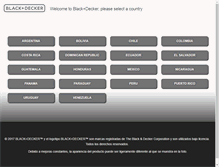 Tablet Screenshot of blackanddeckerhome.com